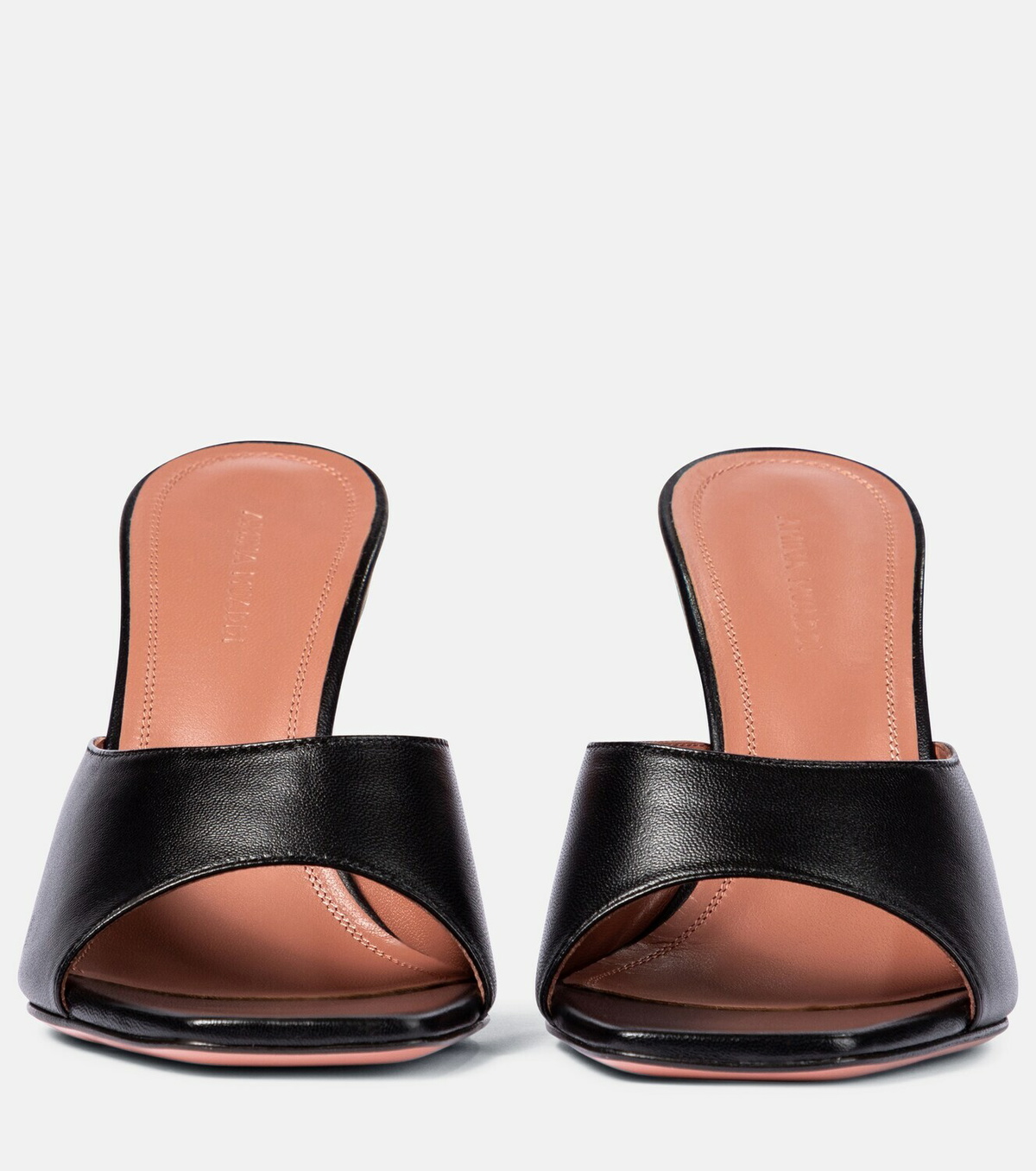 amina muaddi leopard mules