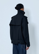Maison Margiela Double-Breasted High-Collar Jacket