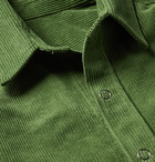 The Elder Statesman - Cotton-Corduroy Shirt Jacket - Green