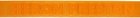 Heron Preston Orange & Gold Tape Belt