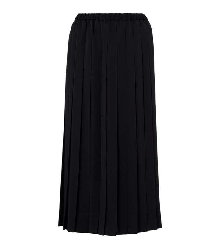 Photo: Junya Watanabe Pleated midi skirt