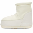 Moon Boot Women's Icon Low No Lace Rubber Boots in Cream