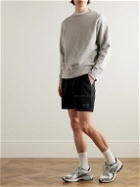 Saturdays NYC - Nathan Straight-Leg Logo-Embroidered Nylon Shorts - Black