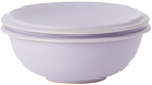 BKLYN CLAY SSENSE Exclusive Purple Saturn Dinnerwear Cereal Bowl & Eggo Plate Set