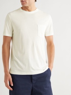 Officine Générale - Lyocell and Cotton-Blend Jersey T-Shirt - Neutrals