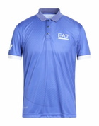 Ea7 Mens Polo shirt in Purple