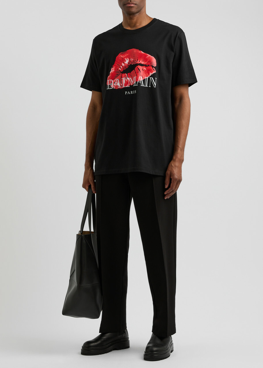BALMAIN キスロゴ入りTシャツ 関税送料込み BALMAIN キスロゴ入りTシャツ 関税送料込み (BALMAIN/Tシャツ