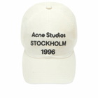 Acne Studios Men's Carliy Cap in Dusty White 
