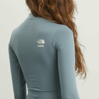 The North Face Women's x SKIMS W Refina Long Sleeve Top in Sk Kyanite