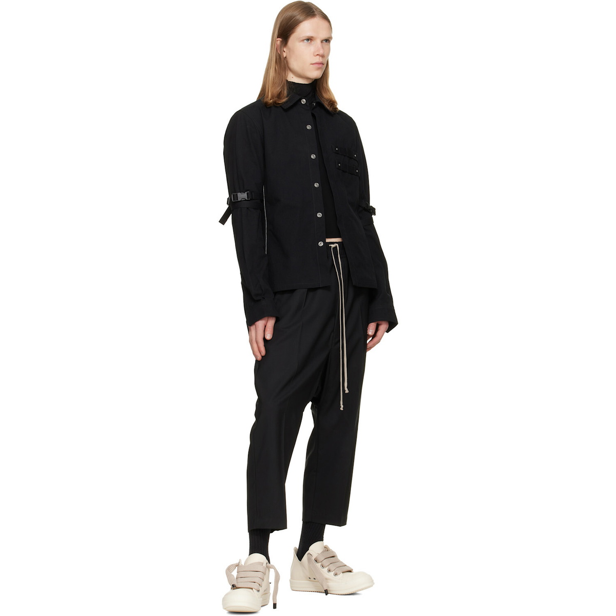 Rick Owens Off-White Tower Jumbolace Low Sneaks Sneakers
