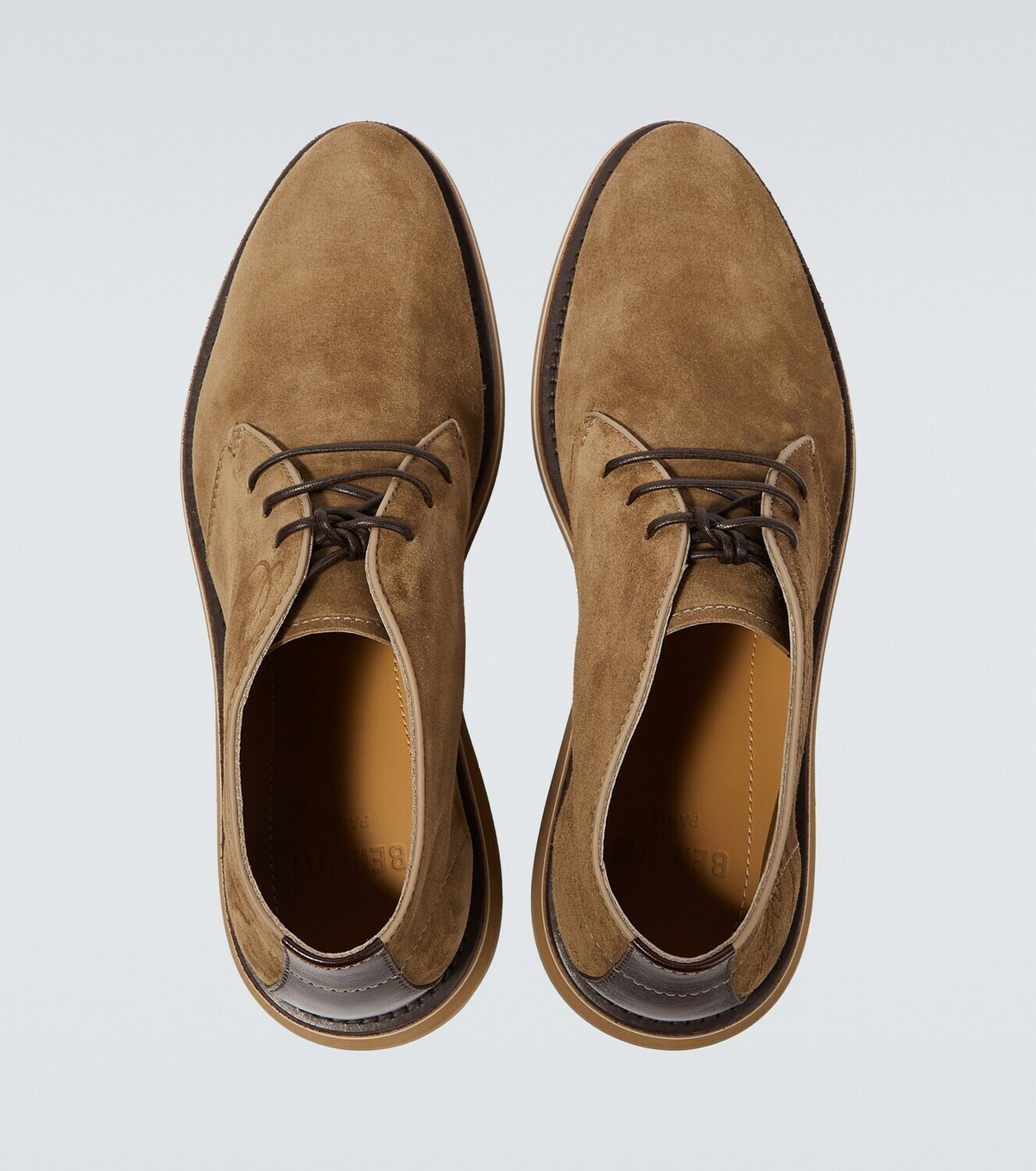 Berluti Scritto suede Derby shoes