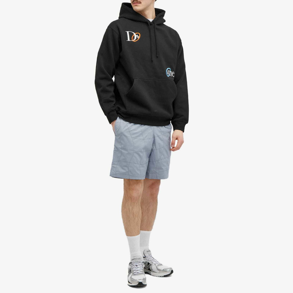 Dime Men's Classic Portal Hoodie in Black Dime