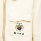 Dime Men's Crest Fleece Overshirt in Cream