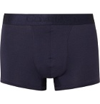 Calvin Klein Underwear - Stretch-Modal and Cotton-Blend Boxer Briefs - Blue