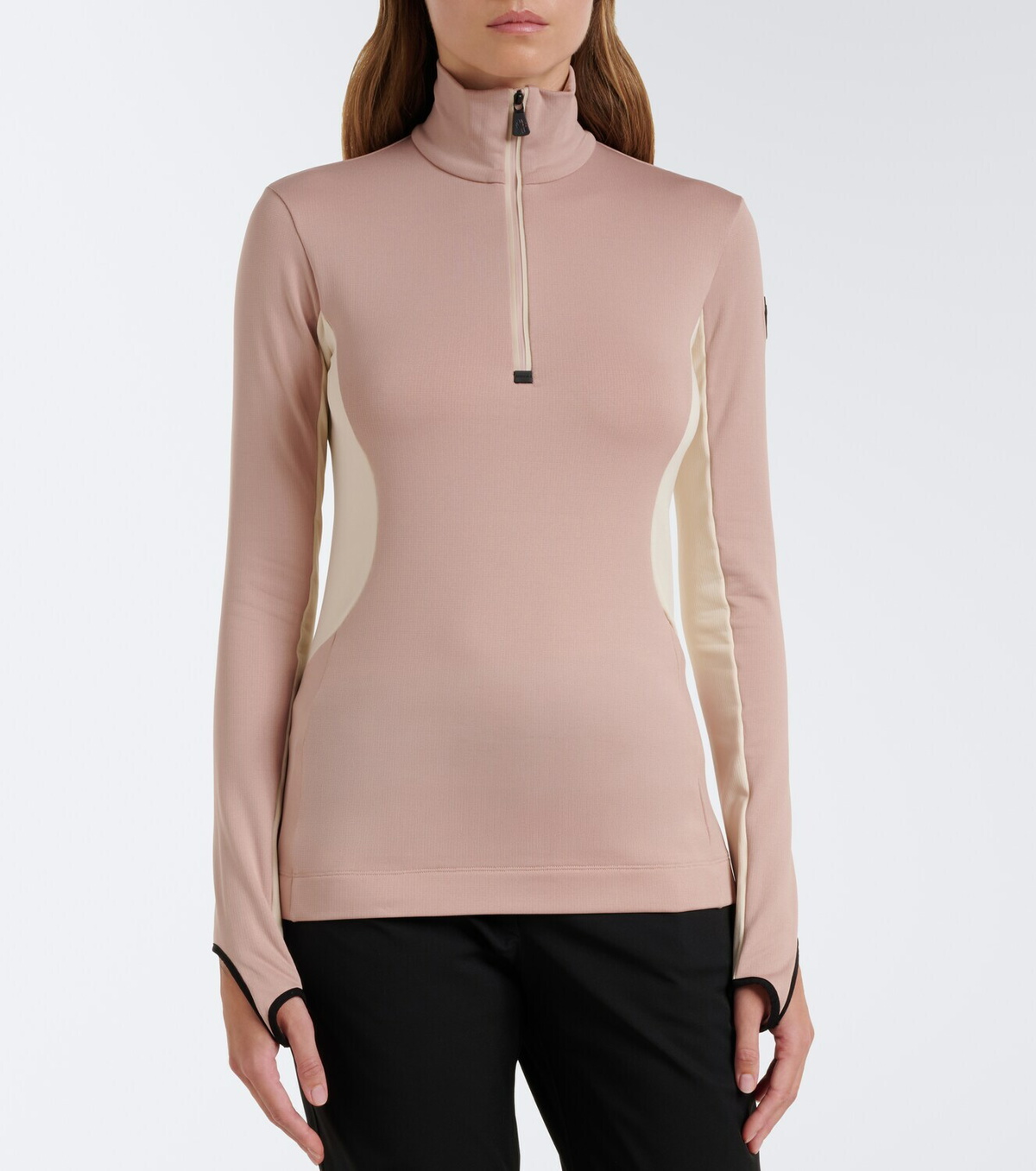 Moncler Grenoble Colorblocked ski top