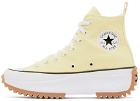 Converse Yellow Run Star Hike Hi Sneakers