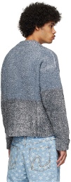 ERL Gray Skull Sweater