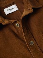 Corridor - Cotton-Corduroy Overshirt - Brown