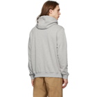 Burberry Grey Double Swan Hoodie