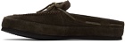 PS by Paul Smith Brown Hyde Boat Shoes