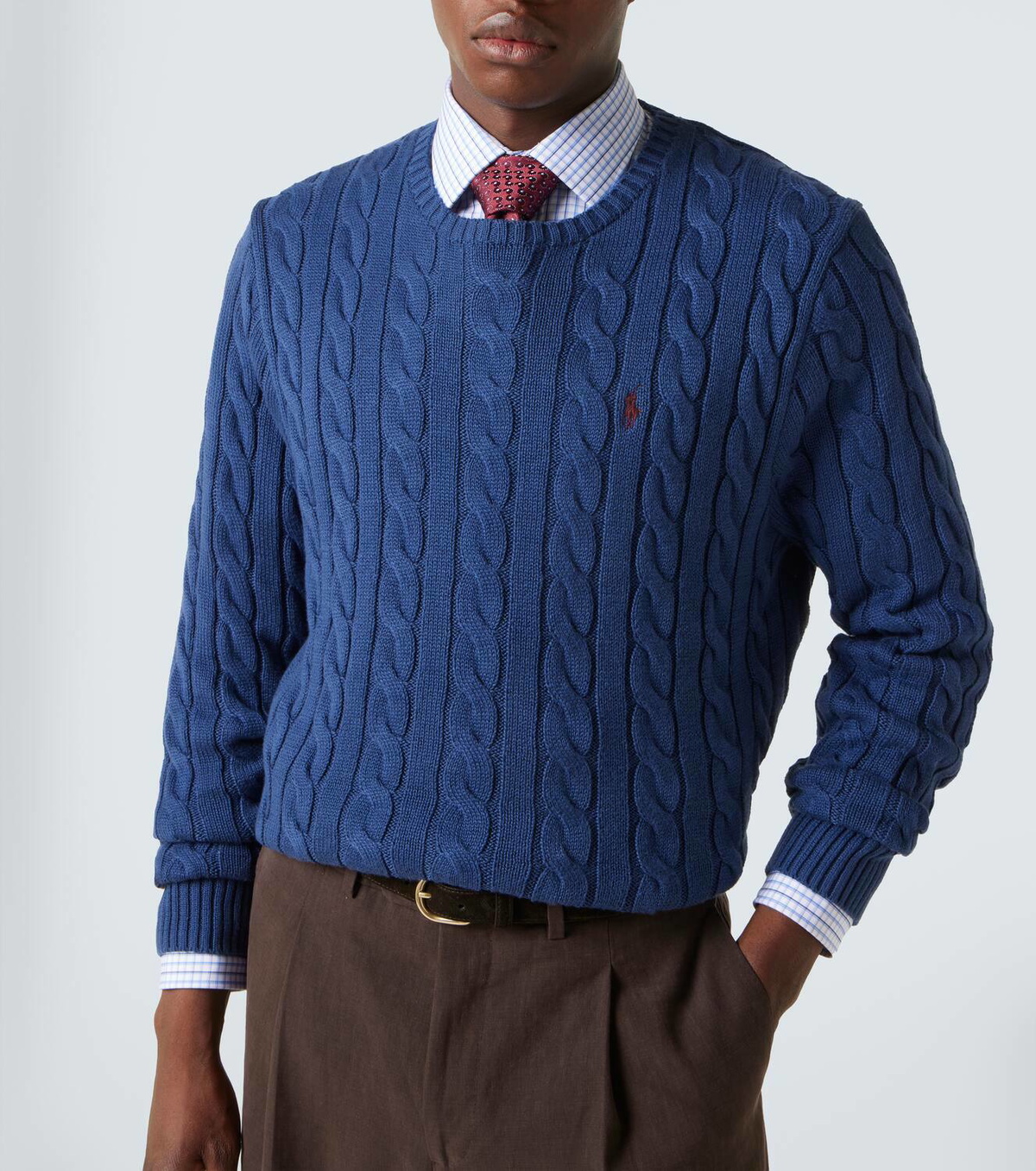 Polo Ralph Lauren Cable-knit cotton sweater Polo Ralph Lauren
