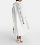 Loewe Paula's Ibiza asymmetric cotton-blend tunic