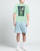 Msgm Mens T-shirt Light in Green