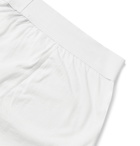 JAMES PERSE - Relaxed Elevated Lotus Jersey Boxer Briefs - White