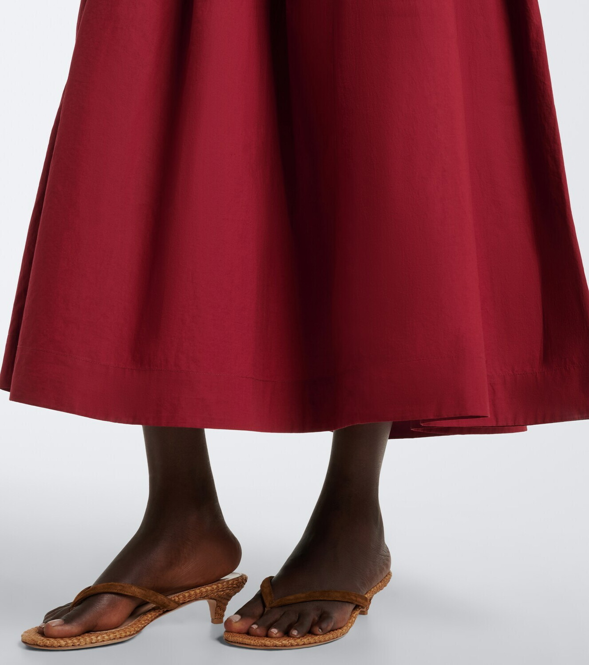 Dôen Safia cotton poplin maxi dress