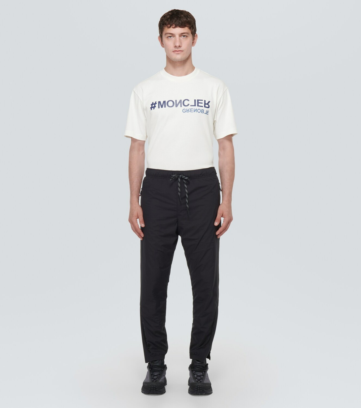 Moncler Grenoble Day-Namic logo cotton jersey T-shirt Moncler Grenoble