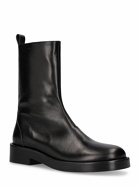 COURREGES - Rider Leather Tall Boots