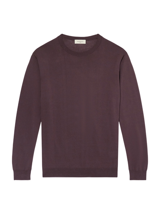 Photo: PIACENZA 1733 - Cotton Sweater - Brown
