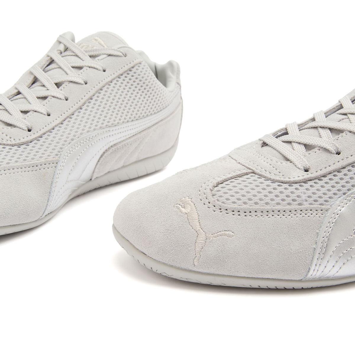 Puma Speedcat Premium Sneaker in Cool Light Gray/Matte Silver