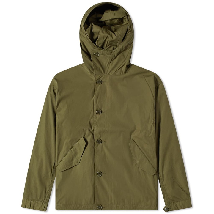 Photo: Nanamica Men's Hooded Parka Jacket in Khaki