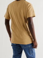 STÜSSY - Printed Cotton-Jersey T-Shirt - Neutrals