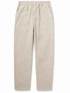 Carhartt WIP - Flint Straight-Leg Garment-Dyed Organic Cotton-Twill Trousers - Neutrals