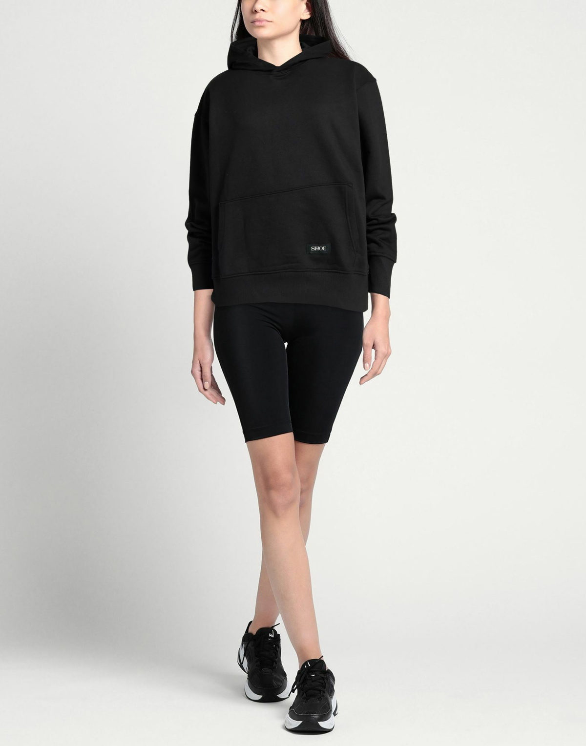 Shoe Womens Sweatshirt in Black