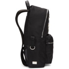 Dolce and Gabbana Black Scuba Family Backpack