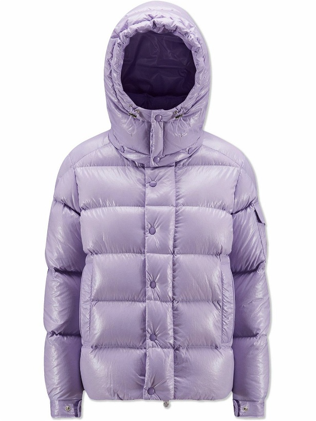Photo: Moncler - Maya 70 Quilted Hooded Down Jacket - Purple