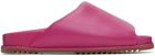 Rick Owens Pink Granolas Slides