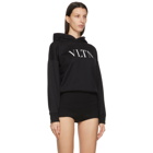 Valentino Black VLTN Hoodie Bodysuit