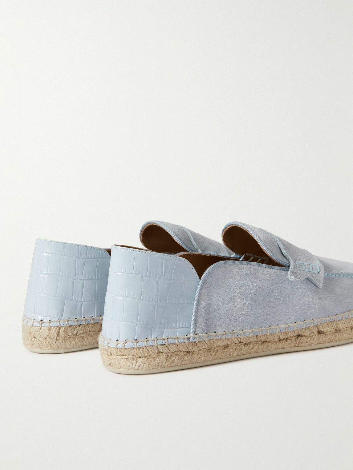 Christian Louboutin Men's Collapsible-Heel Espadrilles