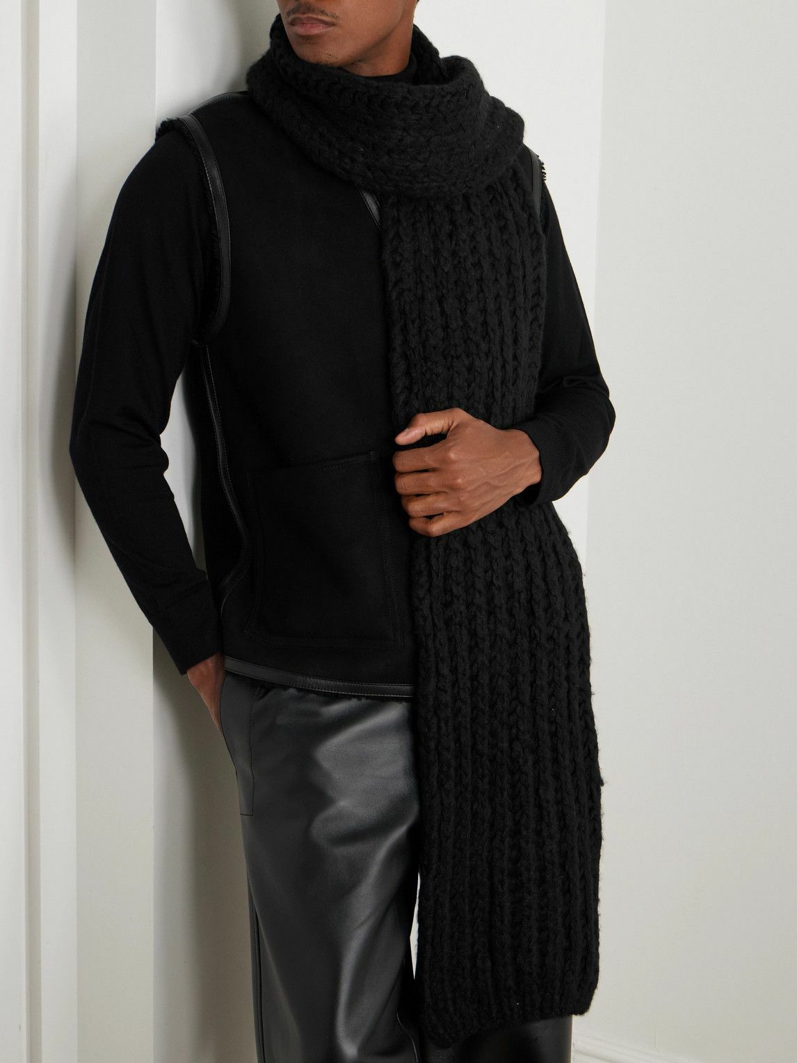 Gabriela Hearst - Rubens Knitted Cashmere Scarf
