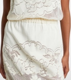 Isabel Marant Souane embroidered cotton-blend maxi dress