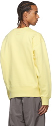 Heron Preston for Calvin Klein Yellow Season 2 Fleece Logo Sweatshirt