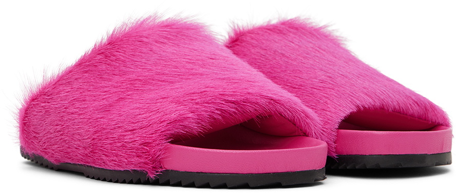 Rick Owens Geth Puffer Slide 41 ダスティーピンク Rick Owens Kids Pink Puffer Slides Rick Owens