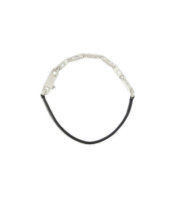 Photo: Rick Owens Sterling silver and leather choker