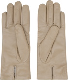 Max Mara Beige Spalato Gloves