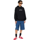 Off-White Black Heraldic Threshold Arrow Skate Hoodie