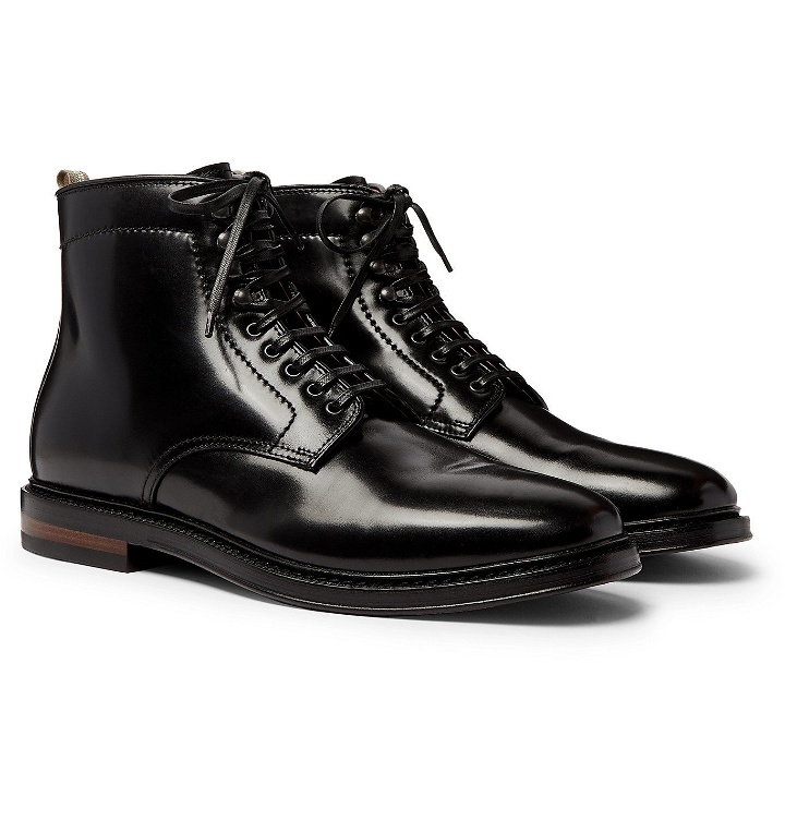 Photo: Officine Creative - Hopkins Leather Boots - Black